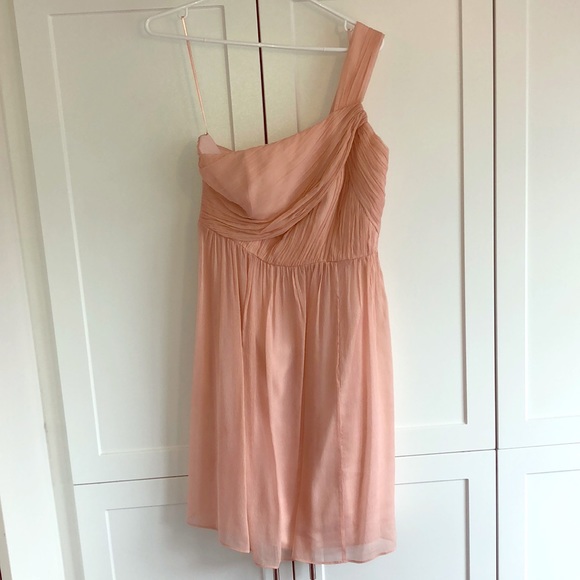 J Crew Blush Bridesmaid Dress - Picture 1 of 4